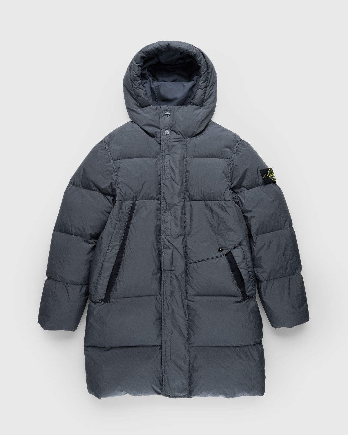 Stone island hot sale grey coat